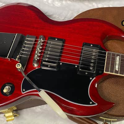 NEW! Gibson SG Standard '61 Maestro Vibrola Vintage Cherry - 7.3 lbs - Authorized Dealer! G07248 image 2