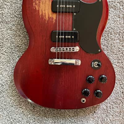 Gibson SG Special ’60s Tribute P-90 2011 - Red Wood image 1