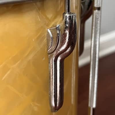 Premier Drum Shell Pack 1950’s White Marine Pearl image 8