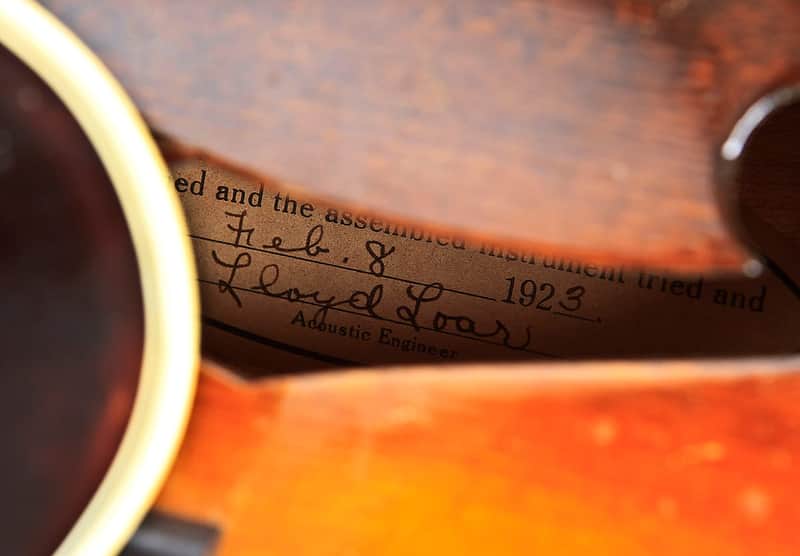 Gibson Lloyd Loar F-5 Mandolin 1923 image 10