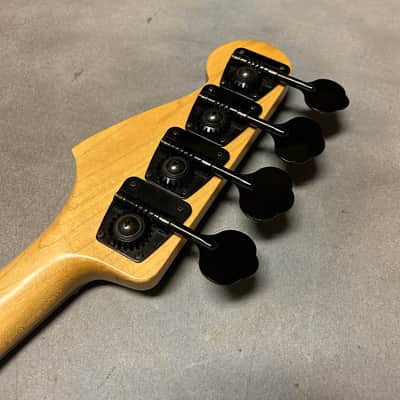 1989 Fender Jazz Bass Special  Razz Berry MIJ image 4