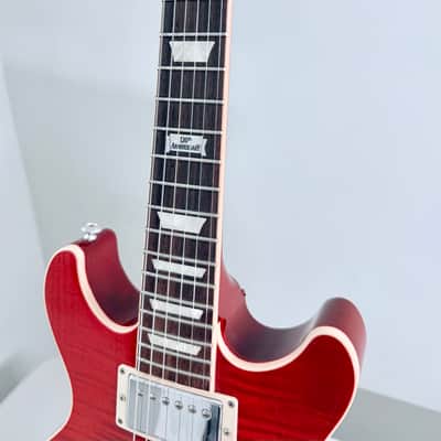 Gibson Les Paul Classic Double Cutaway 2014 - Trans Red 120th anniversary model image 18