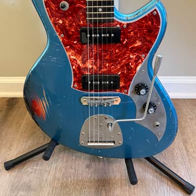 Novo Serus J Lake Placid Blue Over '64 3-Tone Burst image 1