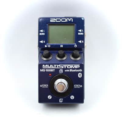 Zoom MS-100BT Multi Stomp Guitar Multi Effect Pedal 004492 image 2