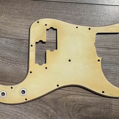 '72 thru '79 Fender Precision 73 vintage celluloid 70's pickguard USA RI image 1