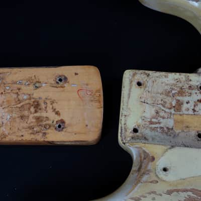 1963 Fender Precision Bass with Rosewood Fretboard - Blonde image 21