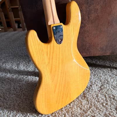 Fedner Made in Japan FSR Traditional 70s Jazz Bass - Vintage Natural - 2025 image 4