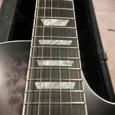 Gibson Mark Morton Signature Les Paul Modern Quilt 2026 - Translucent Ebony Burst Satin image 3
