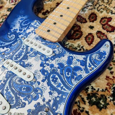 2025 Fender Japan Limited Edition Indigo Paisley Stratocaster, Fender Flagship Tokyo Store Exclusive Color, MIJ JD25 image 7