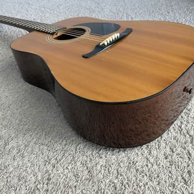 Fender Concord California Series 1987-1992 MIK Natural Vintage Acoustic Guitar image 4
