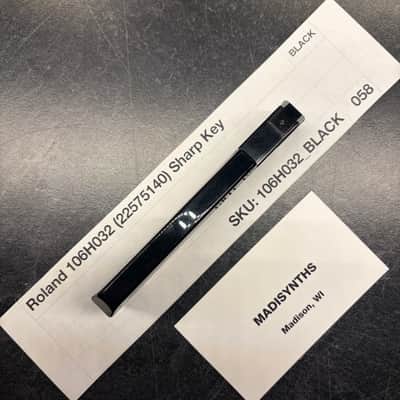 ORIGINAL Roland Replacement SHARP/BLACK Key (106H032) for Juno-6/60/106, Jupiter-6/8, HS-60, SH-101, VK-09, JX-3P