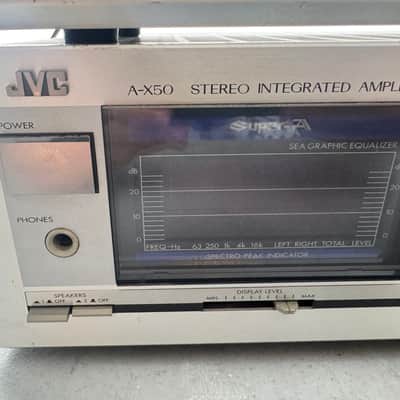 JVC A-X50 Stereo Amplifier Integrated Receiver & JVC T-X30 Tuner Tested Working image 2