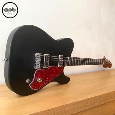 OPT Guitars | Cyfres 2 | T-Style - Dusky Black / Tortoise Shell image 2