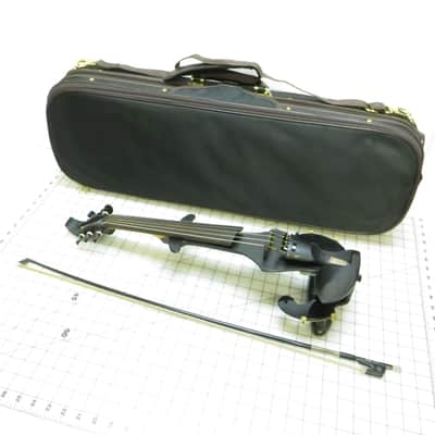 Vector Prodigy Six-String Electric Violin - Size 4/4 Black image 1