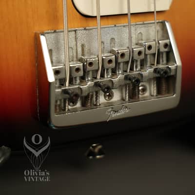 1983 Fender Precision Bass Elite II Sunburst image 5