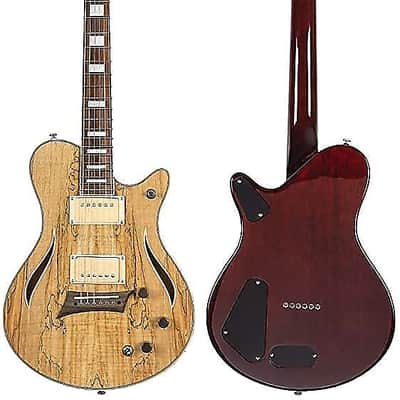 Michael Kelly MKHSSSPPYZ Hybrid Special Spalt Maple Top Mahogany Neck 6-String Electric Guitar image 10