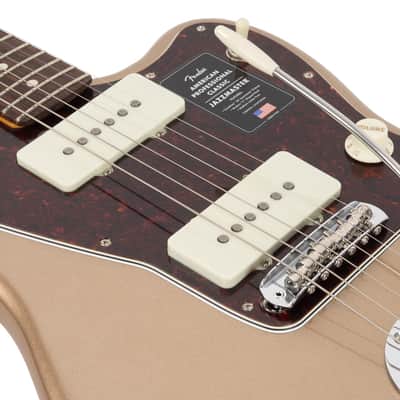 Fender American Professional Classic Jazzmaster Rosewood - Faded Firemist Gold image 8