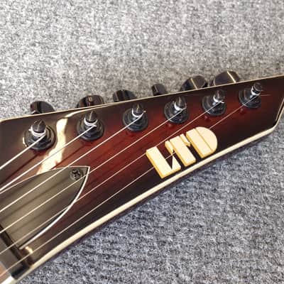 ESP LTD MH 250NT Dark Brown Sunburst *EMG Pickups* image 4