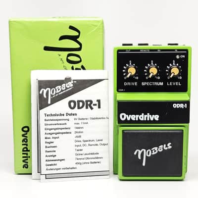 vintage original Nobels ODR-1 Overdrive, Very Good Condition with Box & Paperwork! image 3