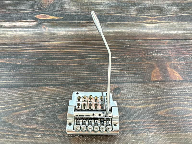 80s Kahler Standard Type Tremolo Bridge Chrome No Logo Made in Japan image 1