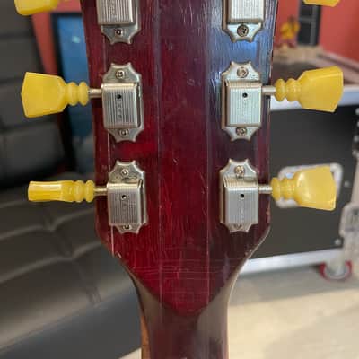 "The Road Warrior":  1975 Gibson Les Paul - Wine Red, Kahler Tremolo image 12