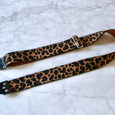 Tom´s Vintage Guitars Leopard' Guitar/Bass Hippie Strap 2026 image 3