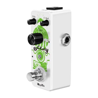 IOppWin Guitar Pedals, Premium Analog Delay Pedal – Warm, Clean, Smooth Tones with 25ms-600ms Adjustable Range & True Bypass, for Retro Tone Lovers And Live Musicians image 6
