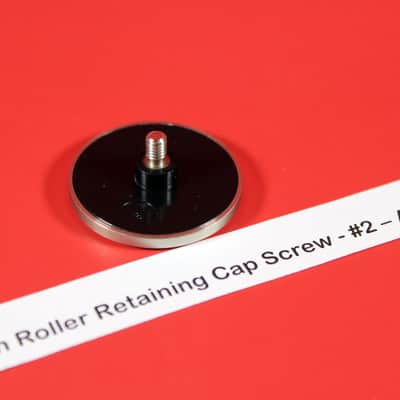 Akai Reel to Reel Pinch Roller Retaining Cap Screw - #2 1970's - 1980's - Silver / Black image 2