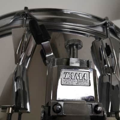Tama Artwood Chrome cover birch snare Late 80s - Chrome wrap image 3