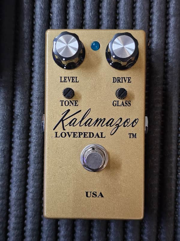 Love Pedal Kalamazoo Gold ❕希少　1度使用 Love Pedal Kalamazoo Gold ❕希少 1度使用