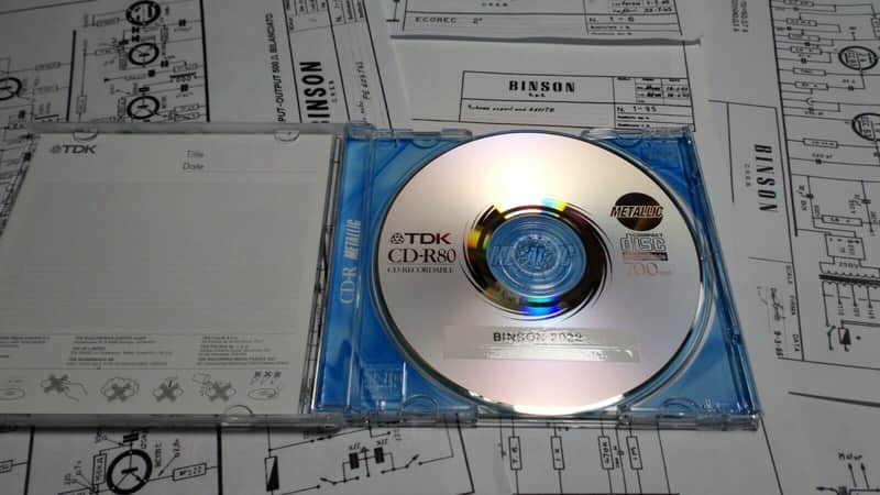 BINSON SCHEMATICS DIAGRAMS - ECHOREC - AMPS - MANUALS image 1