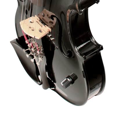 Barcus Berry BAR-AEBK | Vibrato AE Series Acoustic-Electric Violin, Gloss Ebony image 2