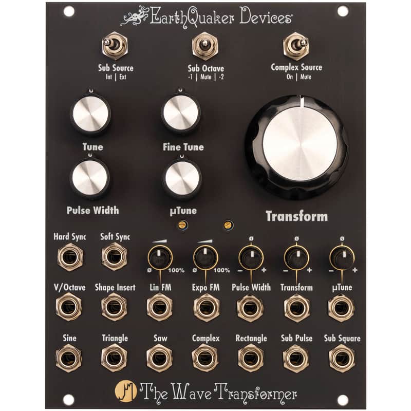 Mint Earthquaker Devices The Wave Transformer Transfiguration Oscillator Eurorack Module image 1