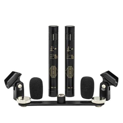 Sontronics STC-1S - Matched Stereo Pair of Condenser Microphones - Black (STC1-SET-BLK-U) image 2