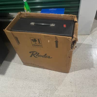 Rhodes Piano Bass 32-Key Electric Piano 1974 - Black image 5