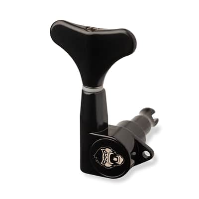 Guitar Monkey 4-String Set (3l+1r) Bass Tuning Machine Heads Tuners Black image 1