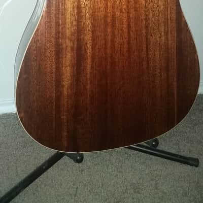Gretsch Synchromatic G3553 Acoustic Natural V-Taper Neck, Thumbnail inlays, Concert Dreadnaught image 3