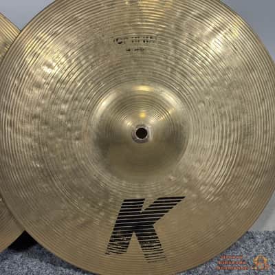 Zildjian K 14” Hihat Cymbals (Brilliant Heavy) image 2