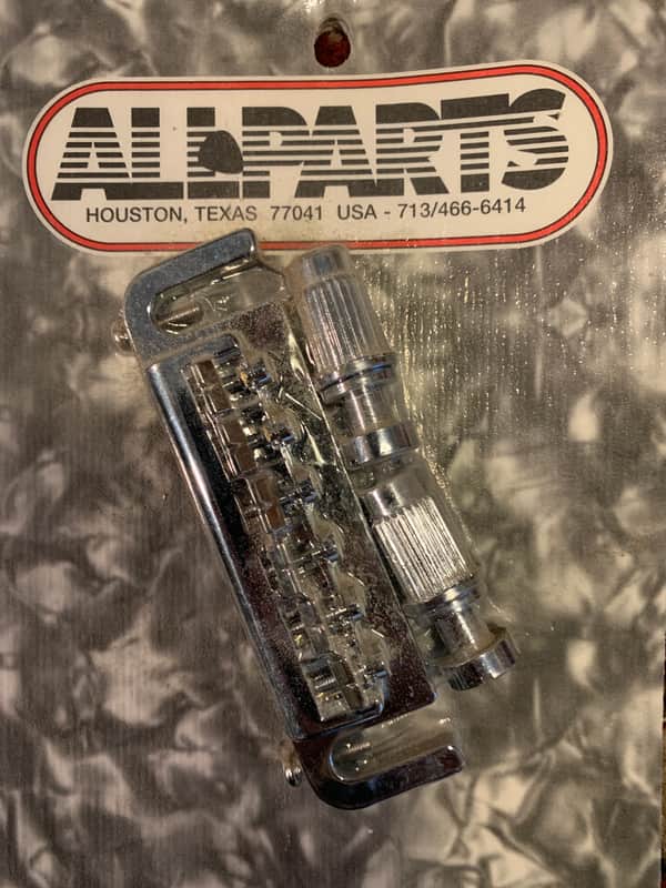 Allparts Stud mount adjustable bridge image 1
