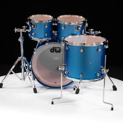 DW Design Series 4pc Kit - Aqua Metallic, CymbalFusion Exclusive image 2
