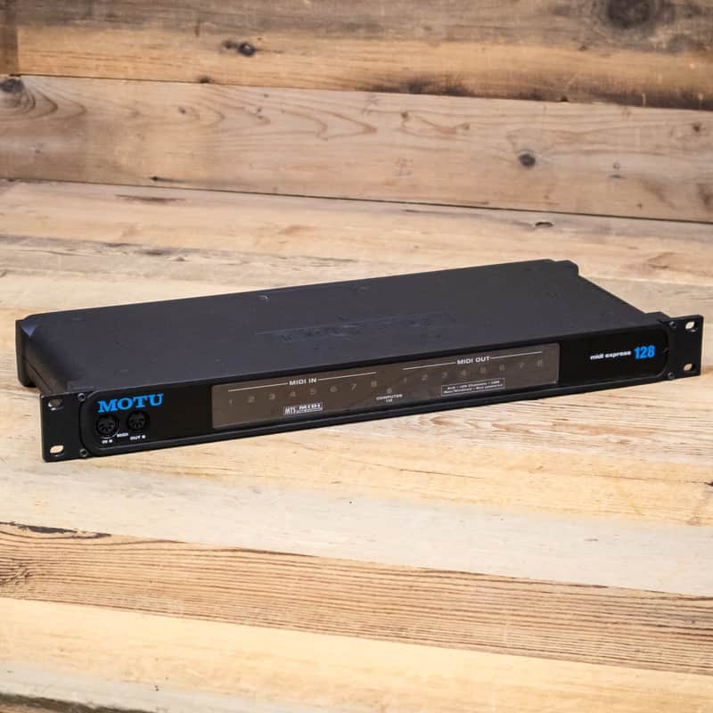 MOTU Midi Express 128 8-in/8-out MIDI Interface with USB Mac & Windows U284281 image 1