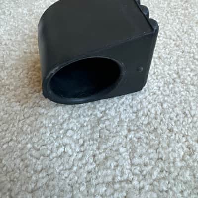 Rack One Straight Drum Rack Foot Assembly Tube with two rubber feet - 24” (25.5” tip to tip) x 1.5" 90s - Aluminum image 9