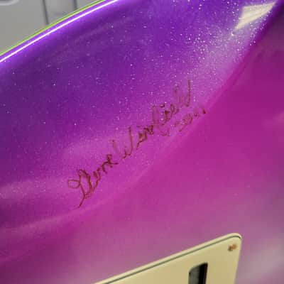 Fender Stratocaster MIM Gene Winfield Custom Pinstripe Finish 2010 w/ hard case image 20