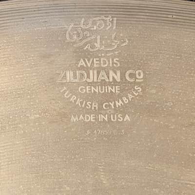Zildjian 22" A Custom Ping Ride Cymbal 1991 - Present - Brilliant image 5
