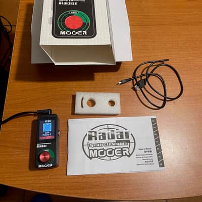 MOOER Radar Speaker CAB Simulator Simulatore di Speaker Chitarra e Basso imagen 7