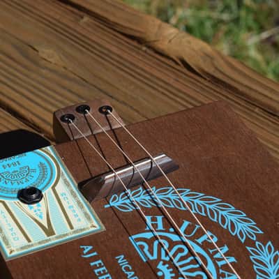 Cigar box guitar, 3-string guitar, cbg image 11
