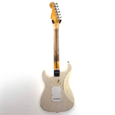 Fender Custom Shop 1957 Stratocaster Relic - White Blonde image 4