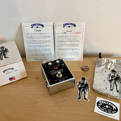 Spaceman Gemini IV Dual Fuzz Generator Ultra Limited Edition Chrome Germanium Silicon Handwired - Ultra Limited Edition Chrome image 1