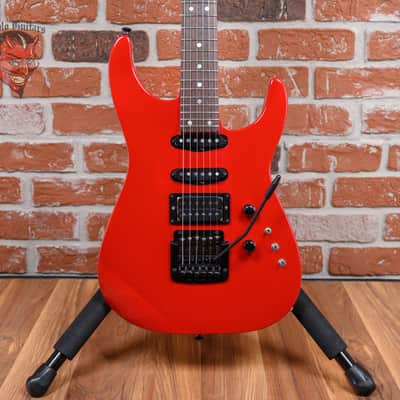 Jackson USA Custom Shop Soloist Student Ferrari Red 1985 w/Hard Shell Case image 1