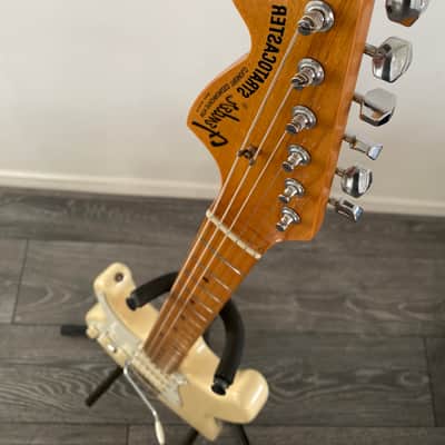 1997 Fender Jimi Hendrix Artist Series Tribute Stratocaster Olympic White image 17